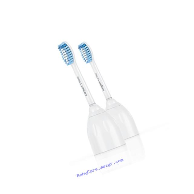 Philips Sonicare E-Series replacement toothbrush heads for sensitive teeth , HX7052/64, 2-pack