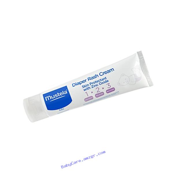Mustela 123 Diaper Rash Cream, 3.8 oz