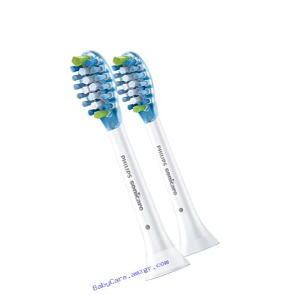 Philips Sonicare HX9042/64 Adaptive Replacement toothbrush heads, White, 2-Count