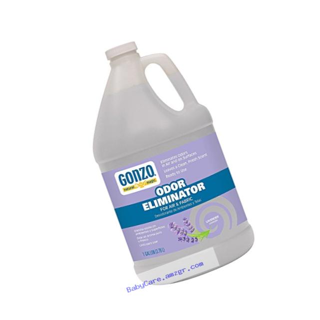 Gonzo Liquid Odor Eliminator, Eucalyptus Scent, 1 gallon Jug