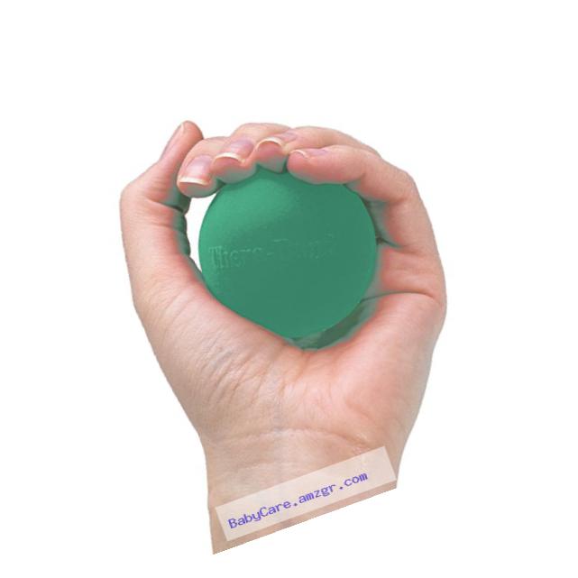 Biofreeze Hand Exerciser For Hand, Wrist, Finger, Forearm, Grip Strengthening and Therapy, Squeeze Ball, Stress Relief, Increase Hand Flexibility, and Relieve Joint Pain, Green, Medium