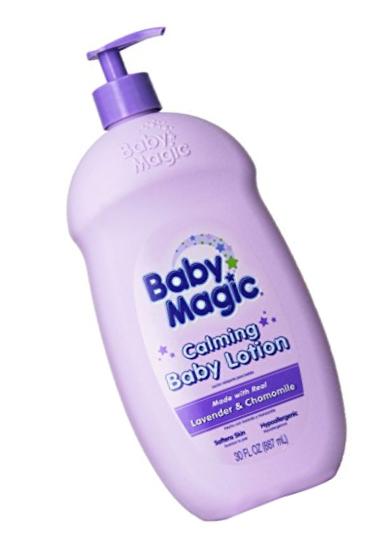 Baby Magic Calming Baby Lotion, Lavender and Chamomile, 120 Ounce