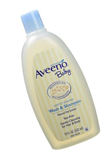 Aveeno Baby Wash and Shampoo,18 Fl. Oz., 2 Count