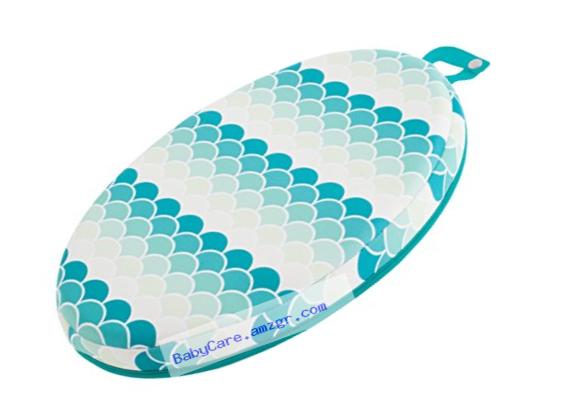 Creative Baby Koi Comfort Bath Kneeler, Oval-Shape, Blue