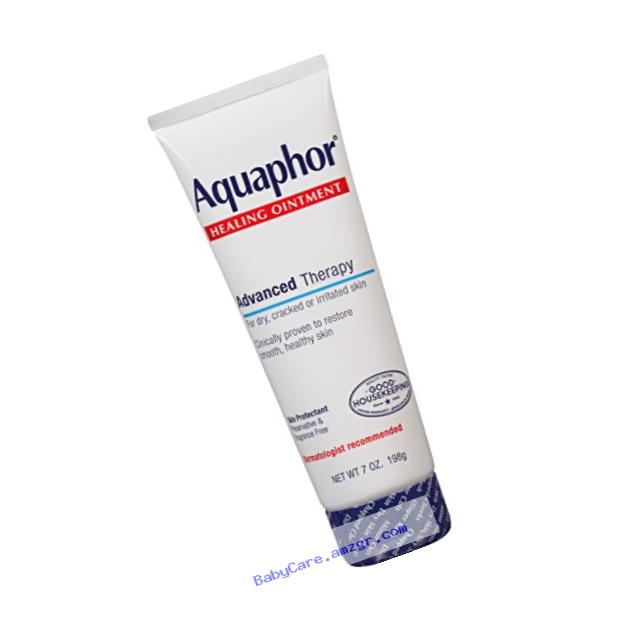 Aquaphor Advanced Therapy Healing Ointment Skin Protectant 7 Ounce Tube