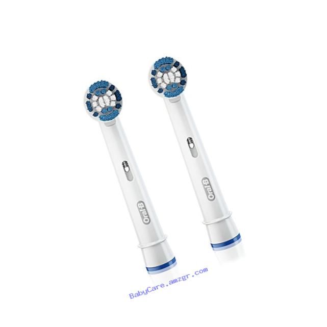 Oral-B Precision Clean Electric Toothbrush Replacement Brush Heads Refill, 2 Count