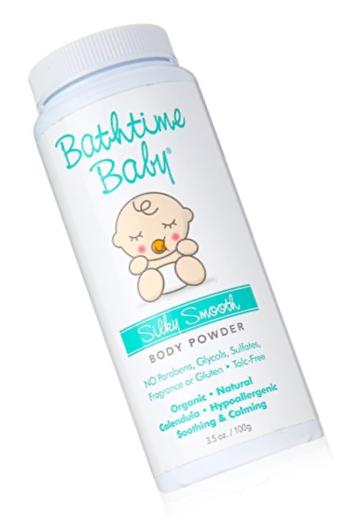 Bathtime Baby Silky Smooth Powder, 6 Ounce