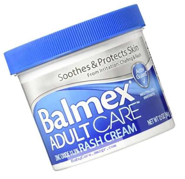 Emerson Healthcare Balmex Adult Care Rash Cream, 12 Ounce (Pack of 6)