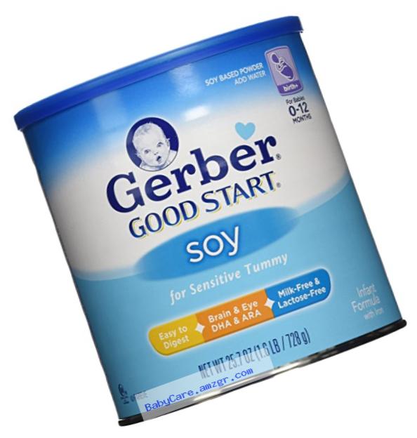 Gerber Good Start Soy Baby Formula - Powder - 25.7 oz - 4 pk - Packaging May Vary