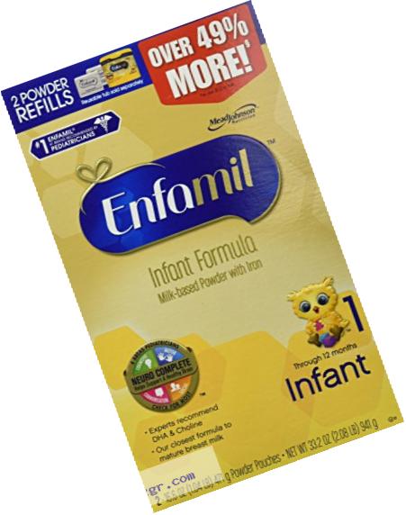 Enfamil Infant Baby Formula - Powder - 33.2 oz - 4 pk