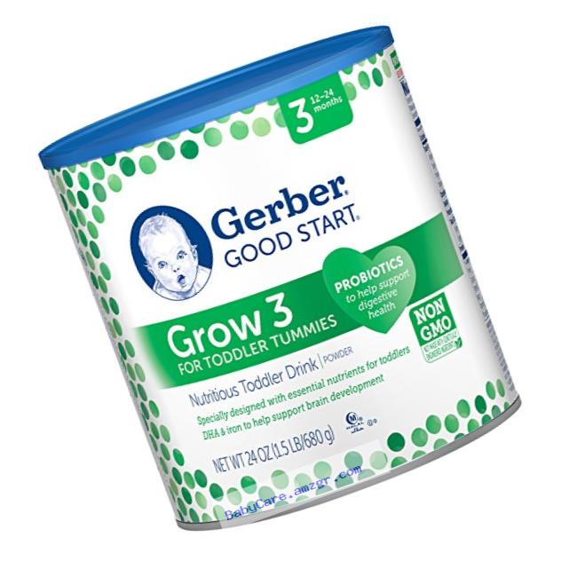 Gerber Good Start Grow Toddler Drink Powder Stage 3, 24 Ounce
