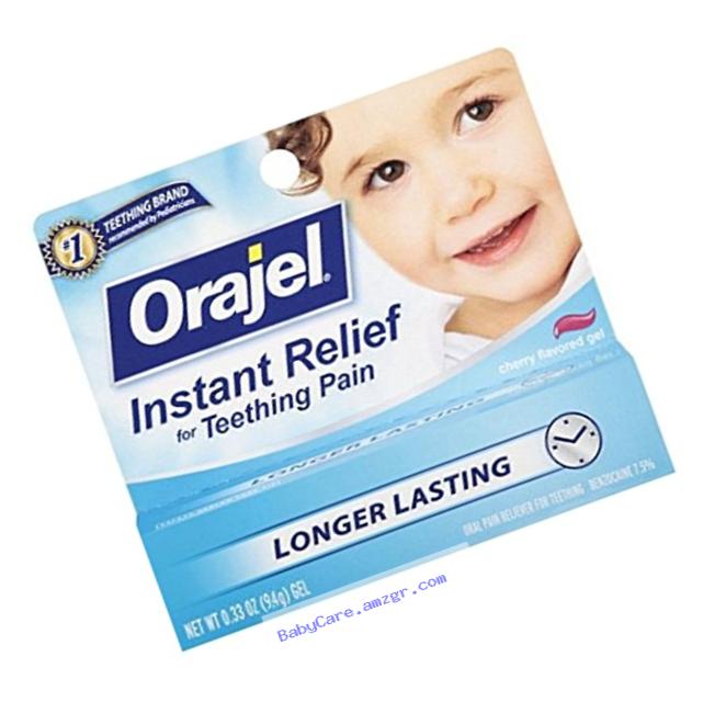 Orajel Medicated Baby Teeth, 0.33 oz